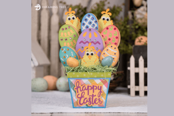 Bring Spring to Life with the Lil Chicks Bouquet SVG