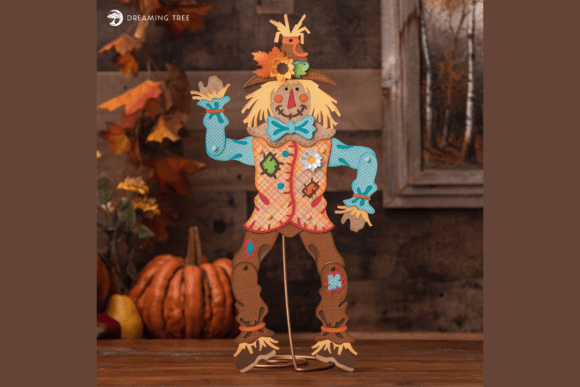 Bringing Autumn to Life with the Jointed Mr. Scarecrow SVG