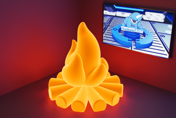 Bringing Warmth to Your Desk: A Guide to the Cartoon Campfire 3D Model