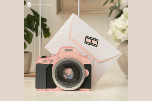 Capture the Moment: The Magic of the Aperture Camera Card SVG Design