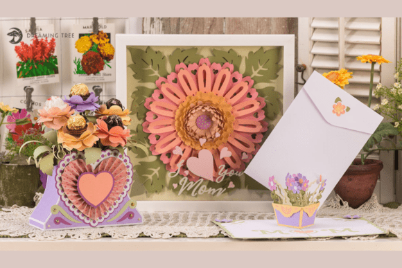 Celebrate Mother’s Day with the Flowers for Mom SVG Bundle: A Guide to 3D Paper Crafting