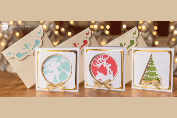 Christmas Cheer Cards SVG Bundle