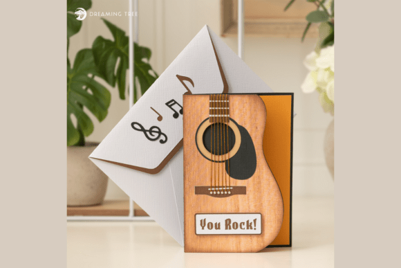 Crafting Harmony: A Deep Dive into the Guitar Pop Up Card SVG