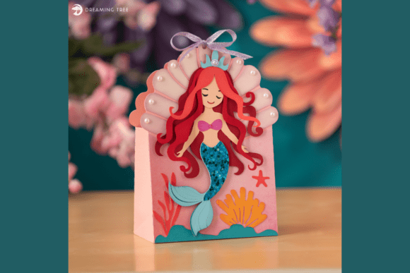 Crafting Ocean Magic: A Deep Dive into the Mermaid Treasure Bag SVG