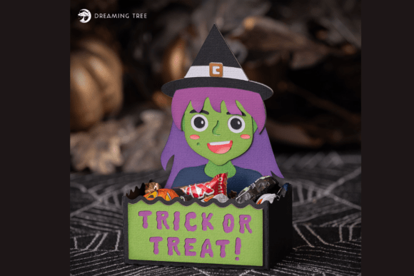 Creating Memorable Halloween Favors with a Witch Treat Holder SVG
