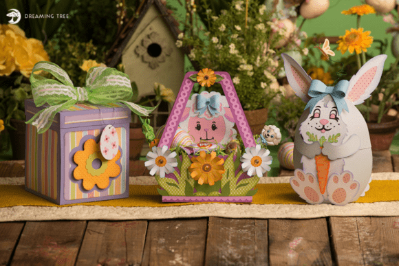 Easter Frolics SVG Bundle: Spring Crafting Made Simple