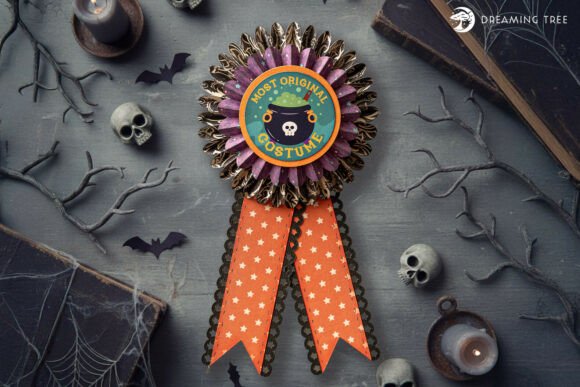 Elevate Your Halloween Event with the Costume Champion Ribbon SVG