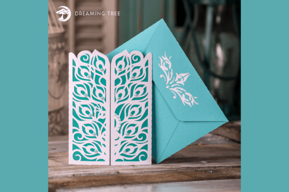 Elevating Handmade Greetings with the Peacock Gatefold Card SVG