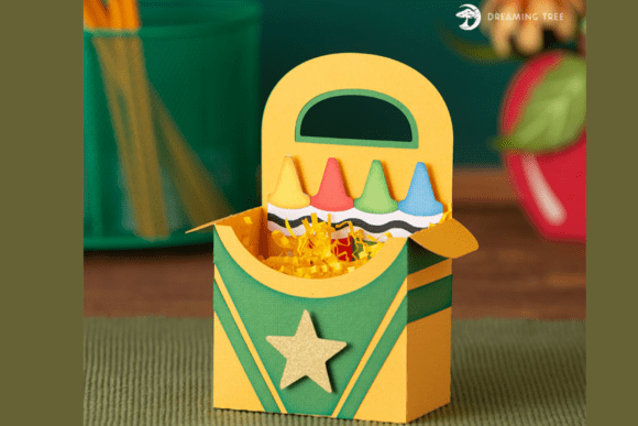 Evaluating the Crayons Treat Box SVG for Custom Party Favors