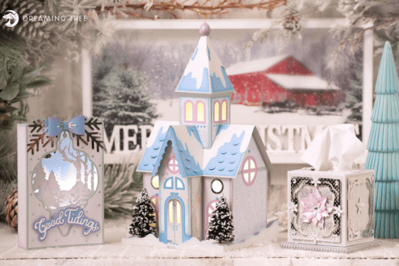 Evaluating the White Christmas SVG Bundle for Paper Crafters