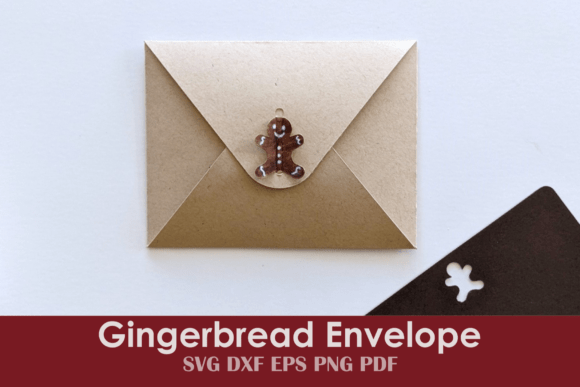 Gingerbread Man Envelope and Cards