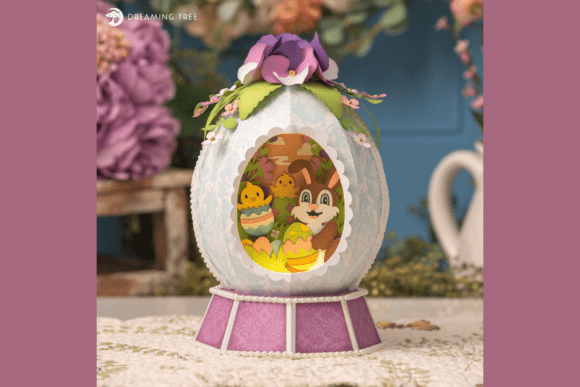 Reviving Vintage Charm with the Panoramic Easter Egg SVG