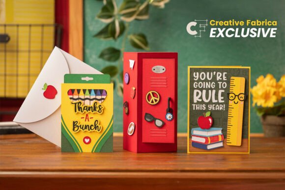 School Days SVG Bundle: Elevate Your Back-to-School Crafting with 3D Paper Projects
